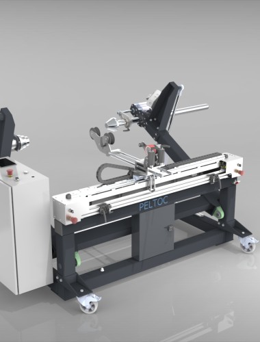 Pipe rewinder for drums