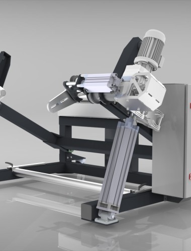 Pipe rewinder for drums