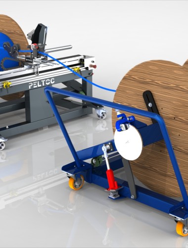 Pipe rewinder for drums
