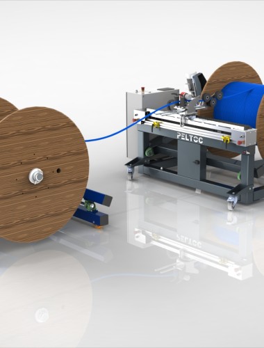 Pipe rewinder for drums